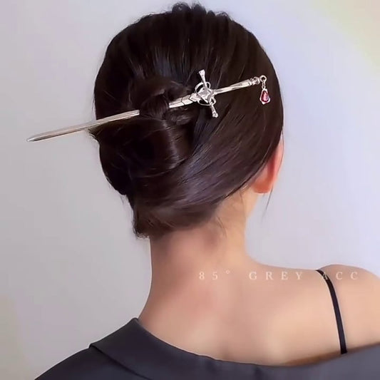 [85 Degree Ash Series]★China style hair ornament, hairpin, 1 piece★Designed ladies accessories, unique