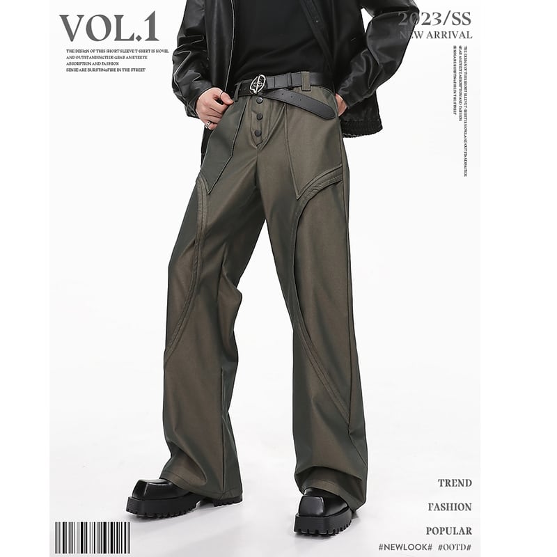 [CHAOJIE Series] ★Casual Pants★ 2color Bottoms Trousers Men's Design Cool