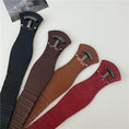 Load image into Gallery viewer, [Yuwei Series]★Belt★ 4color Accessories Small items Easy to match Retro Black Orange Red Brown
