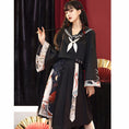 Load image into Gallery viewer, [Hanayu Poetry Series] ★China style setup★ Tops + skirt sailor suit JK style 2 piece set cute
