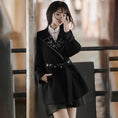 Load image into Gallery viewer, [Dust smoke cloud dream---Bamboo series] ★China style coat★ Lasha embroidery Chinese clothes, everyday wear, cute, easy to match, black, black
