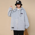 Load image into Gallery viewer, [SENSU Series]★Jacket★ 3color outerwear unisex men's hooded black white gray
