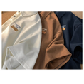 Load image into Gallery viewer, [Escaped Earth Series] ★POLO Shirt★ 3color Tops Short Sleeve Shirt Unisex Men's Casual Beige Navy Coffee Color
