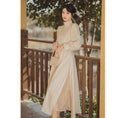 Load image into Gallery viewer, [Mrs. Sion Series] ★China style dress★ 3color stand neck gentle cute beige black red
