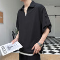 Gallery viewerに画像を読み込む, 【BIGEMANシリーズ】★POLOシャツ★ 3color トップス 半袖Tシャツ 男女兼用 メンズ 大きいサイズ Vネック カジュアル 無地
