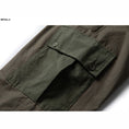 Load image into Gallery viewer, [MMstudios Series]★Casual Pants★ 2color Pants Bottoms Unisex Men's Color Scheme Navy Khaki Green
