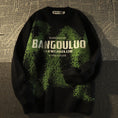 Load image into Gallery viewer, [Baraba Series] ★Sweater★ 2color Knit Tops Unisex Men's Alphabet Black Gray Retro
