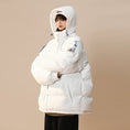 Load image into Gallery viewer, [Suikoishi Series] ★Winter Coat★ Cotton Coat Outerwear 2color Unisex Men's White Black
