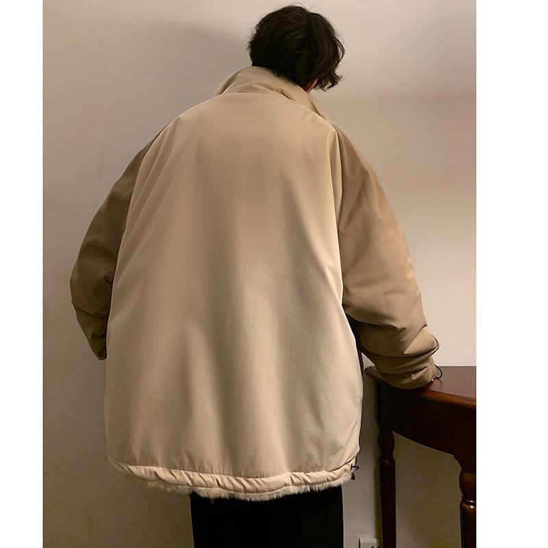 [KADISHOU series] ★Cotton coat★ 2color Clothes that can be worn on both sides Outerwear Winter coat Unisex Men's Large size