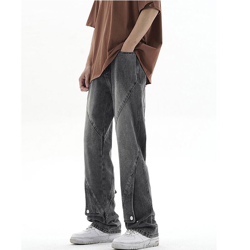 [PPG Series]★Trousers★ Denim pants 2color Unisex Men's ML XL 2XL Spring/Autumn Slimming fit