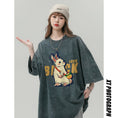 Load image into Gallery viewer, [YOUHAN Series]★T-shirt★ 4color Tops Unisex Men's Short Sleeve Tops Retro Loose Rabbit Rabbit
