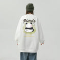 Load image into Gallery viewer, [Fujiiman Series] ★Tops★ 2color Sweatshirt Sweatshirt Unisex Men's Panda Black White
