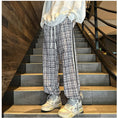 Load image into Gallery viewer, [BIGEMAN Series] ★Casual Pants★ Brushed lining 2color Bottoms Pants Unisex Men's Large Size Plaid Pattern
