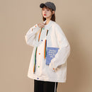 [FKZ Series]★Jacket★ 3color Outerwear Unisex Men's Spring Clothes Casual White Black Green