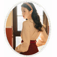 Load image into Gallery viewer, [Tatsuze Chenis Series]★Setup★ 2-piece set Shirt + Skirt Designed Retro Red SML
