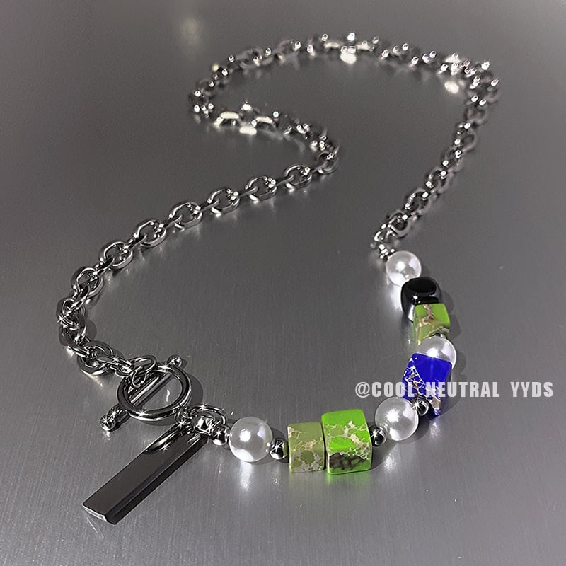 [yyds genderless series] ★Necklace★ Accessory switching color colorful unisex