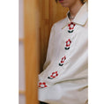 Load image into Gallery viewer, [Yangji Dream Series]★Shirt★ Tops Embroidery Original Retro Temperament Enhancement Long Sleeve Shirt Floral Pattern SM
