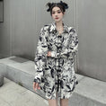 Load image into Gallery viewer, [Style Series]★Chinese style shirt★ Tops, Chinese clothes, improved Tang clothes, ink pattern, loose, fashion, slimming
