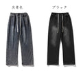 Load image into Gallery viewer, [BIGEMAN series]★Denim pants★ 2color bottoms pants men's large size gray blue black
