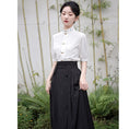 Load image into Gallery viewer, [BAIRIMENG Series]★Chinese style shirt★ Tops to improve your temperament, Chinese clothes, Chinese elements, Chinese clothes, summer SML XL 2XL
