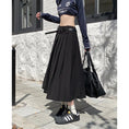 Load image into Gallery viewer, [Shoujo Kaira Series]★Skirt★ 3color Bottoms Pleated Skirt Black Gray Black Gray Slimming Easy to Match SML
