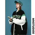 Load image into Gallery viewer, [LUONONG Series]★Jacket★ 3color Outerwear Stadium Jacket Unisex Men's Black Blue
