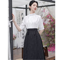 Load image into Gallery viewer, [BAIRIMENG Series]★Chinese style shirt★ Improves temperament Chinese clothing Chinese elements Chinese clothing tops Summer clothing SML XL 2XL
