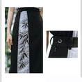 Load image into Gallery viewer, [Kokaisha --- Bamboo Series] ★China-style skirt★ Bottoms, switching print, bamboo pattern, slimming, easy to match
