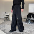 Load image into Gallery viewer, [Image Series] ★Casual Pants★ 2color Bottoms Unisex Men's Black Gray Loose
