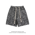 Load image into Gallery viewer, [Satoru Series] ★Shorts★ 4color Floral Pattern Bottoms Short Length Pants Unisex Men's Easy to Match
