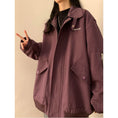 Load image into Gallery viewer, [SENSU Series]★Jacket★ 2color outerwear unisex men's green purple green purple casual
