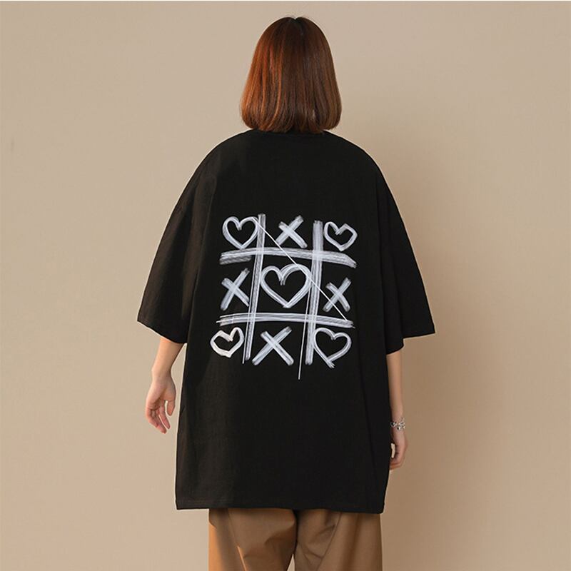 [SENSU Series] ★Short sleeve T-shirt★ Large size M~6L 3color Tops Unisex Men's Simple Alphabet