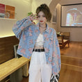 Load image into Gallery viewer, [Home Series]★Denim Jacket★ Floral Tops Outerwear Jacket Women's Short Length
