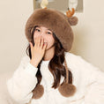 Load image into Gallery viewer, [YISHAN Series] ★ Hat ★ 6 colors selectable Cap Fluffy Deer antler Christmas New Year Thick Warm Cute
