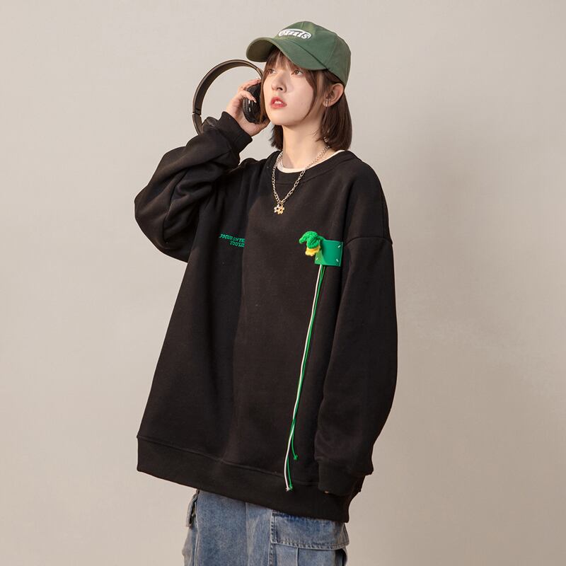 [Fujiiman Series] ★Tops★ 3color Unisex Men's Green Black Beige Green Black SML XL