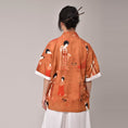 Load image into Gallery viewer, [Mowensai Series] ★China style happi coat★ Tops, thin outerwear, unisex, men's, large size, personality pattern, unique
