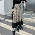 Load image into Gallery viewer, [Kaederin Series] ★Knit Skirt★ 3color Bottoms Slimming Elastic Waist Stylish Black Gray Light Brown
