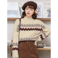 Load image into Gallery viewer, [MIANKAQI Series] ★Sweater★ Tops Christmas High Neck Cute New Year Date Autumn/Winter Clothes Easy to match
