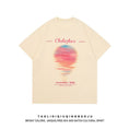 Gallery viewerに画像を読み込む, 【逃離地球シリーズ】★Tシャツ★ 2color トップス 男女兼用 メンズ S M L XL ファッション 半袖 ブラック アプリコット
