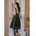 Load image into Gallery viewer, [QLD Series]★Dress★ Fake layered dress Improves temperament Green Green SML XL Cute
