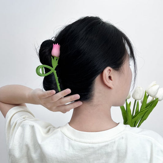 [KANSAI Series] ★Hair Ornament★ Hair Clip Ladies Accessories Tulip Women Present Gift Adult