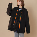 [FKZ Series]★Jacket★ 3color Outerwear Unisex Men's Spring Clothes Casual White Black Green