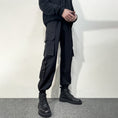 Load image into Gallery viewer, [CHENSHU Series] ★Casual Pants★ Bottoms Trousers Men's Simple Easy to Match Black
