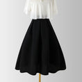 Load image into Gallery viewer, [MOERBEN Series] ★Skirt★ Bottoms High Waist Black Black Simple Date Commuting OL
