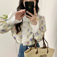 Load image into Gallery viewer, [LIANGLIANG Series]★Shirt★ Long sleeve shirt, floral pattern shirt, women's, stylish, cute, improves your temperament
