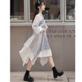 Load image into Gallery viewer, [Dust, smoke, clouds, dreams --- Beautiful Lantern Series] ★Chinese-style set★ One-piece dress + outerwear Chinese clothing Hanfu one-piece dress Original Cute
