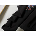 Load image into Gallery viewer, [XTINGYI Series]★Chinese style setup, single item order★ Tops or pants Casual Embroidery Black Black
