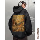 [GEBOXUAN Series]★Parker★ 7color Regular type or brushed lining type Tops Suede Oil painting style Unisex Men's Large size