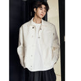 Load image into Gallery viewer, [CHICERRO series] ★China style jacket★ 2color outerwear casual unisex men's black beige
