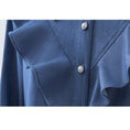 Load image into Gallery viewer, [XIANXIAN Series]★Shirt★ Tops Ladies Commuting Date OL Office Stylish Blue Blue
